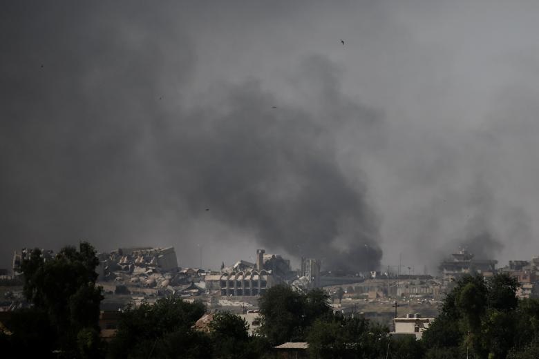 تصاویر | خط مقدم جنگ با داعش در موصل